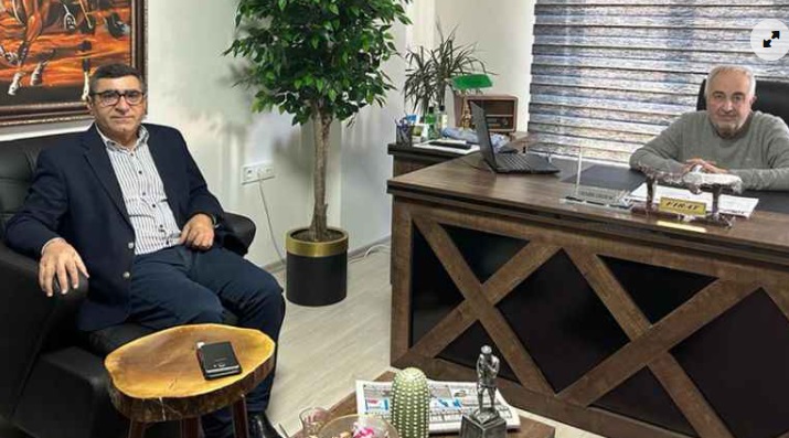 Birlik Başkanımız Ortaç’tan Fırat Gazetesi’ne Ziyaret